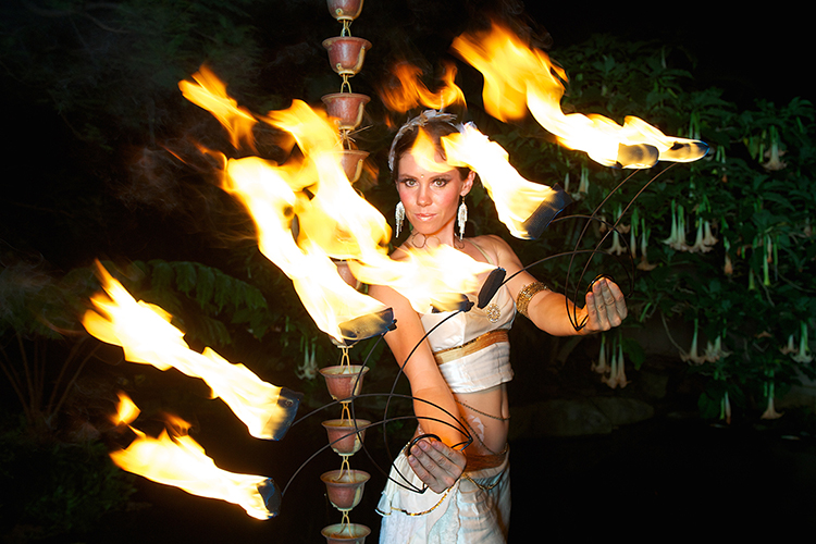 kauai fire dancers for hire soul fire productions